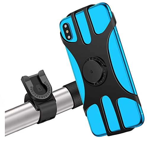 Mosuo Porta Cellulare Bici, Supporto Smartphone Per Bici Manubrio Mtb Universale 360° Rotabile Telefono Portacellulare Moto Bicicletta E Dispositivi E