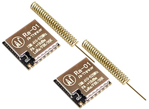 2Pcs Ra-01 Lora Sx1278 433Mhz Ra01 Wireless Spread Spectrum Transmission Module