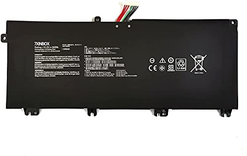 7Xinbox 15.2V 64Wh B41N1711 Batteria Per Laptop Compatibile Con Asus Rog Strix Gl703Vd Gl703Vm Gl503 Fx503Vm Fx63Vd Zx63V Gl503Vd Gl503Vm
