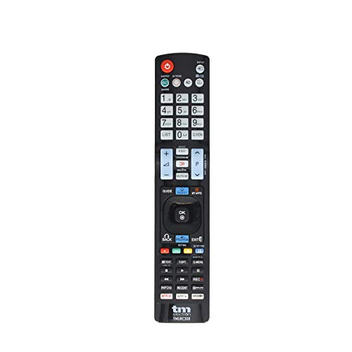Tm Electron Tmurc300 Telecomando Universale Compatibile Con Tv Lg, Con Pulsanti Di Accesso Diretto Alle Piattaforme Digitali (Vod)