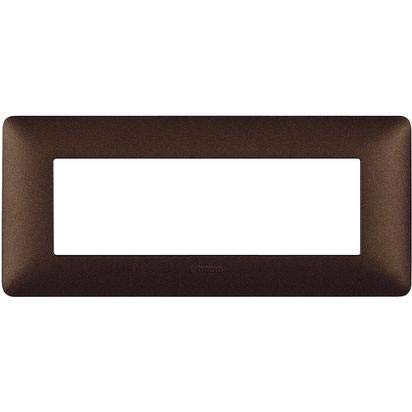 Placca Bticino Matix Marrone Am4806Tgg 6 Moduli Caffe'