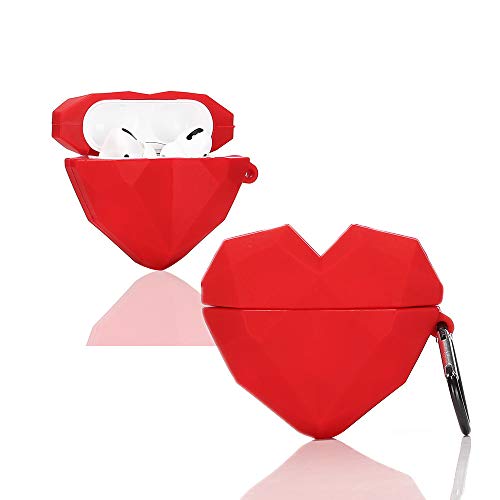 Lewote - Custodia Protettiva In Silicone Per Airpods Apple Pro [Serie Di Frutta] (Massoneria Amore)