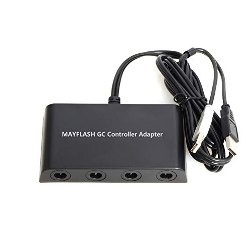 Mayflash Gamecube Controller Adapter (Nintendo Wii U/Pc Dvd/Mac Os X) [Edizione: Regno Unito]