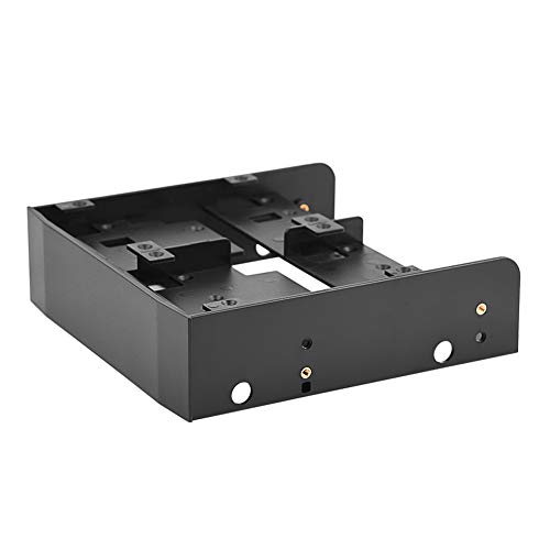 Queen.Y Alloggiamento Per Unità Disco Floppy Da 2,5"/ 3,5" Hdd/Ssd A 5,25" Staffa Di Montaggio Adattatore Per Computer Installation Frame Compatibile