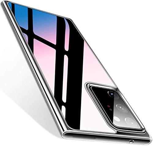 Captor Cover Trasparente Per Samsung Galaxy Note 20 Ultra, Custodia Tpu In Silicone Flessibile Morbida E Sottile, Protezione Di Alta Qualità Con Bordo