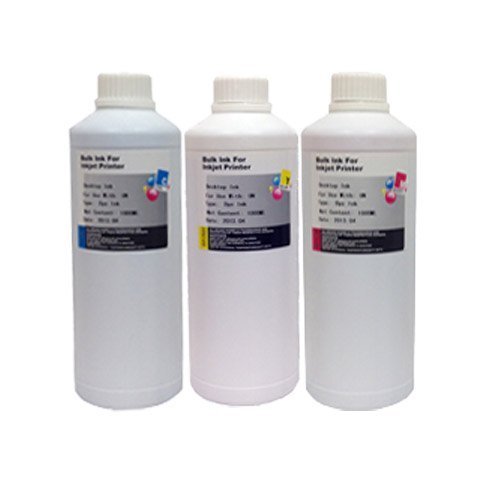 Kit Ricarica Cartucce 3 Flaconi 1000Ml 3 Litri Universale Inchiostro Colori Per Brother, Canon, Epson, Hp, Lexmark, Xerox, Dell.