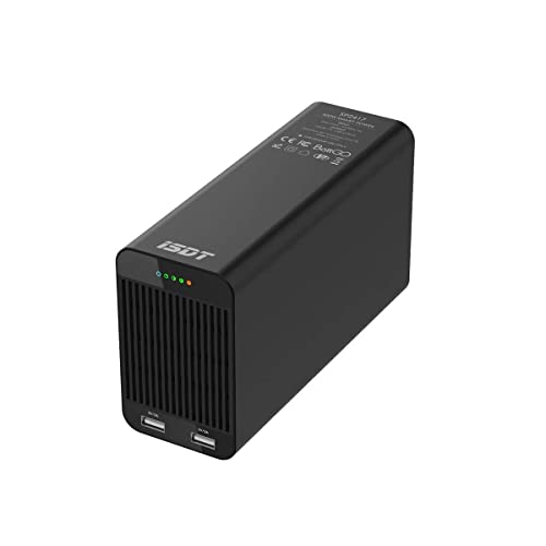 Isdt Sp2425 Battgo 600W 25A Led Indicatore Smart Power Supply Adattatore Con Doppia Uscita Usb (600 W 25A)