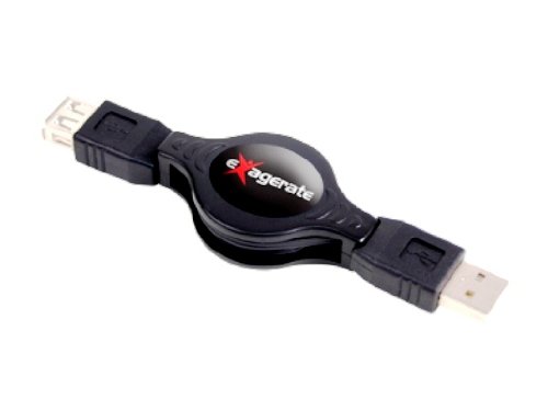 Hamlet Xrcu2 - Kit Cavo Retrattile Usb + Adattatori