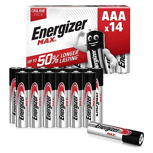Energizer Pile Max Aaa, Alcaline, Confezione Da 14