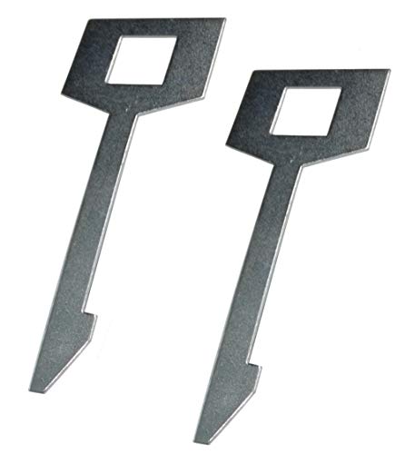 Aerzetix: Coppia Di Chiavi Estrattore Per Smontaggio Smantellamento Estrazione Autoradio Compatibile Kenwood C43431