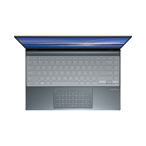 Mingfi Tpu Coperchio Della Tastiera Copritastiera Per Asus Zenbook 14 Um425 Ux425 Series Um425Ia Ux425Ea - Trasparente