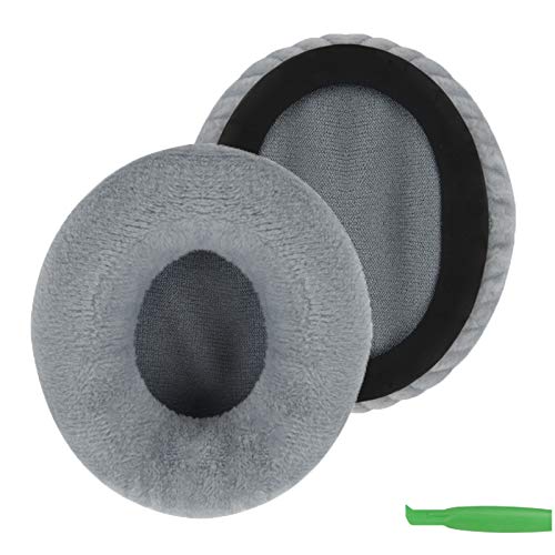 Geekria Earpad For Momentum On Ear Headphone Velvet Ear Pad/Ear Cushion/Ear Cups/Ear Cover/Earpads Repair Parts (Gray)