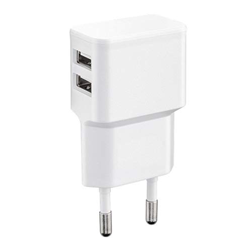Wicked Chili Dual Usb Charger 12W / 2400Ma Pro Series Alimentatore Universale Adatto Per Telefono Cellulare, Orologio, Powerbank E Altoparlante Blueto