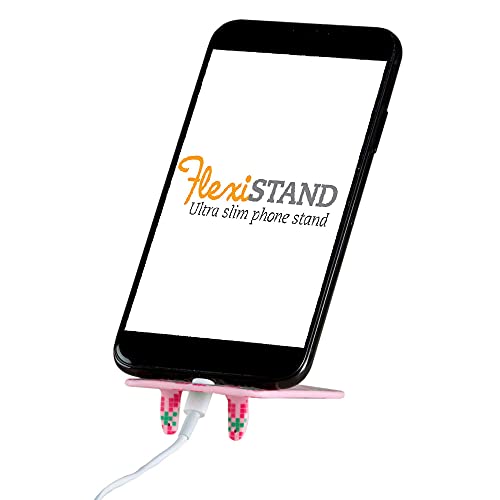 Gifts For Readers & Writers Flexistand Compatto E Regolabile Telefono Supporto Per Iphone E Android, Islandese Rosa