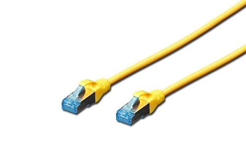 Digitus Patch Cable, Sftp, Cat5E, 1M, Yellow Cavo Di Rete Giallo, Cat-5E - 1 M, Cavo Patch - Sf-Utp - Pvc