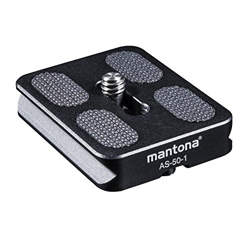 Mantona Schnellwechselplatte"Arca Swiss", 50 Mm Schwarz