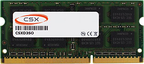 Csx 4 Gb Ddr3 – 1066 Mhz Pc3 – 8500 2Rx8 256 Mx8 16 Chip 204Pin Cl7 1.5 V Sodimm Lavoro Memoria