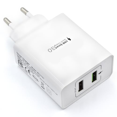Iphone 14/13/12/11/Pro/Max/Mini/Se/X/Xr/Xs/8/7, Ipad Pro/Air, Air/Pods Pro, Samsung Galaxy Note, Huawei, Xiaomi Etc., Caricabatterie Doppio Usb A,Cari