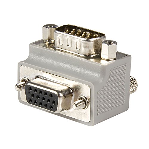 Startech.Com Gc1515Mfra2 Adattatore Angolato A Destra Vga A Vga, Tipo 2, M/F, Grigio