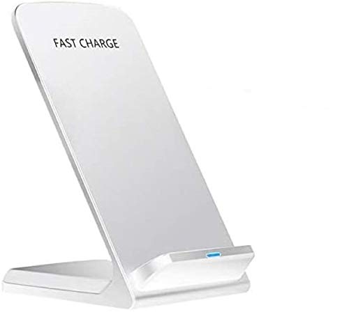 Tec-Digi - Caricatore Wireless Qi Per Telefono Cellulare, Certificato Qi, Colore: Bianco