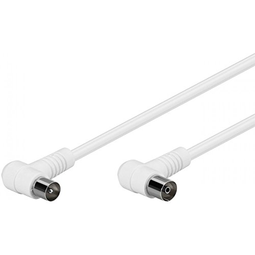 Goobay 67355 3.5M Iec Iec White Coaxial Cable - Coaxial Cables (Iec, Iec, 3.5 M, Male/Female, White, 75 Ω)