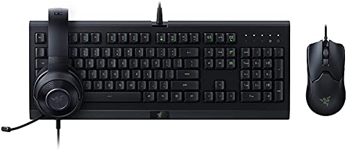 Razer Power Up Bundle Cynosa Lite Viper Kraken X Lite (Usa Layout - Qwerty)