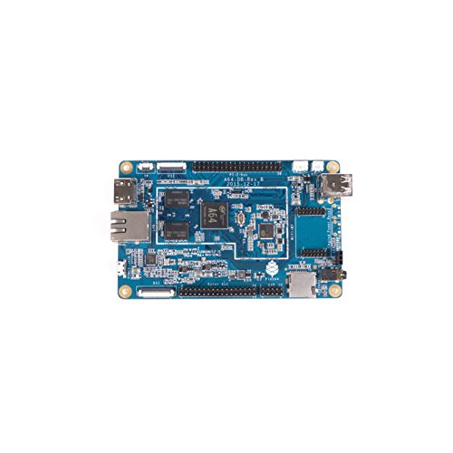 Pine64 Scheda Audio Con Processore Da 1.2 Ghz Quad-Core Arm Cortex A59 64-Bit, 2Gb
