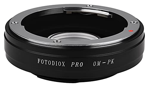 Fotodiox Pro – Adattatore Supporto Obiettivo, Obiettivo Selective 35 Mm Olympus Zuiko Su Fotocamere Dslr Pentax K (Pk)