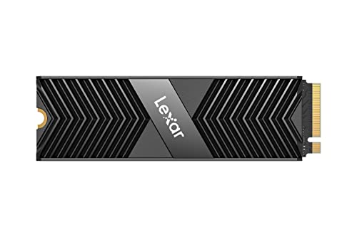 Lexar Professional Nm800 Pro Con Dissipatore Di Calore Ssd 512Gb, M.2 2280 Pcie Gen4X4 Nvme1.4 Ssd Interno, Fino A 7450 Mb/S In Lettura, 3500 Mb/S In