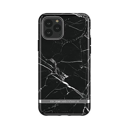 Richmond & Finch Progettata Per Iphone 11 Pro Max Case, Marmo Nero Case Con Dettagli In Argento Per Iphone 11 Pro Max