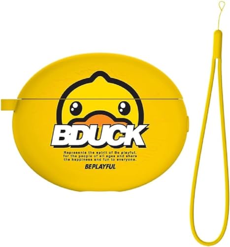 Custodia Duck Per Huawei Freebuds 4I, Giallo