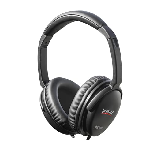 Audiodesign Pro Impact Sh 100 Cuffie On-Ear Professionali Cablate, Studio Headset, Qualità Del Suono Elevata