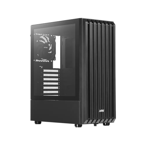 Xpg Armadio Valor Storm/Vetro Temperato/Atx/Usb 3.2 / Audio Hd/Include 4 Ventole/Valorstormmt-Bkcww/Nero