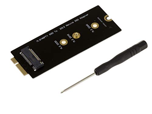 Kalea-Informatique Adattatore Da M2 A Mac Pro 2012 Per Il Montaggio Di Un'Unità Ssd M.2 Al Posto Dell'Unità Ssd Originale A 8+18 Pin Su Un Mac Pro.