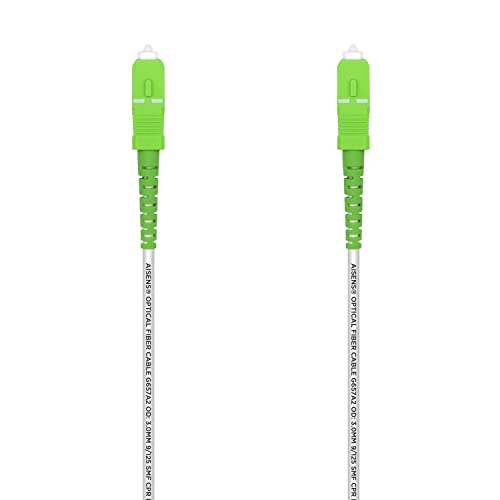 Aisens A152-0502 Cavo Fibra Ottica Tubo G657A2 3.0 9/125 Smf Simplex Dca Lszh, Sc/Apc-Sc/Apc, 40M