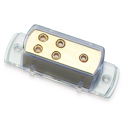 Profihifi - Distributore Di Corrente, 25 Mm², Rivestimento In Oro