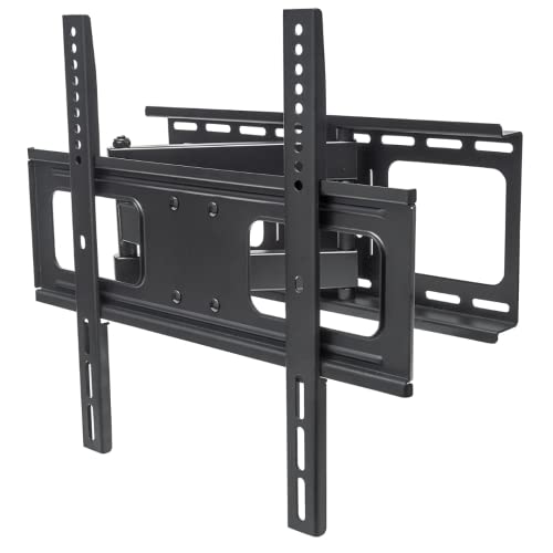 Manhattan 461252 - Supporto Da Parete Universale Per Tv A Schermo Piatto E Display Curvo, Inclinabile E Orientabile Da 32" A 55", Fino A 50 Kg, Colore