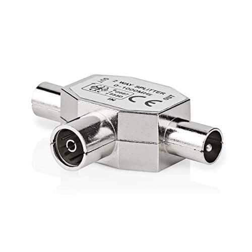 Nedis - Splitter Coassiale 2X Iec (Coa Xial) Maschio - Iec (Coassia)