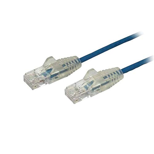 Startech.Com Startech.Com Cavo Di Rete Ethernet Snagless Cat6 Da 1,5M - Cavo Patch Antigroviglio Slim Rj45 - Blu