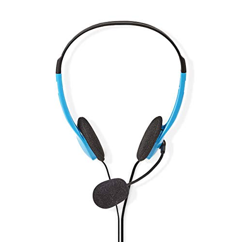 Nedis - Cuffie Per Pc, Con 2 Connettori Da 3,5 Mm