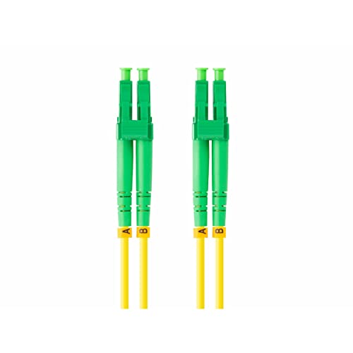 Lanberg Tubo 2M Fibra Mono Lc/Apc-Lc/Apc Duplex G657A1 Lszh Giallo
