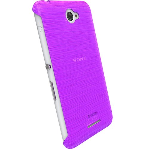 Krusell 90065 - Cover Per Sony Xperia E4/E4 Dual, Colore: Viola
