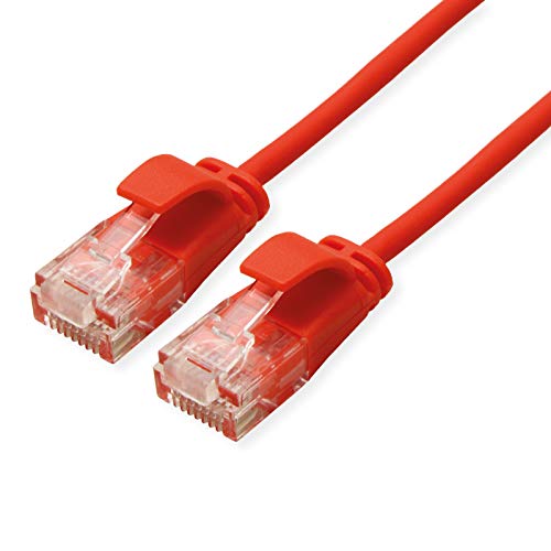 Roline Utp Datacenter - Cavo Patch Cat6A Lsoh, Sottile, 1,5 M, Colore: Rosso