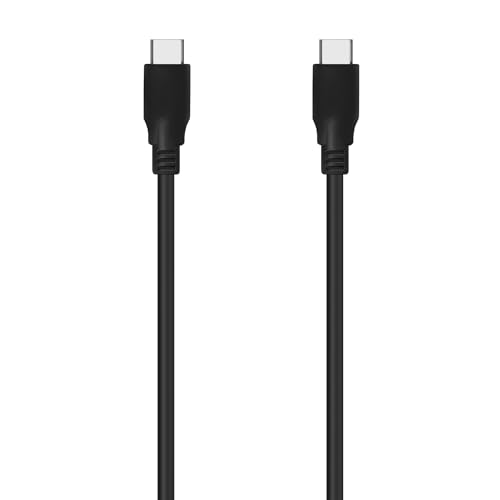 Aisens - A107-0701 - Cavo Usb 3.2 Gen2X2 20Gbps 8K@30Hz 5A 100W E-Marker, Tipo Usb-C/M-Usb-C/M, Nero, 0.6M