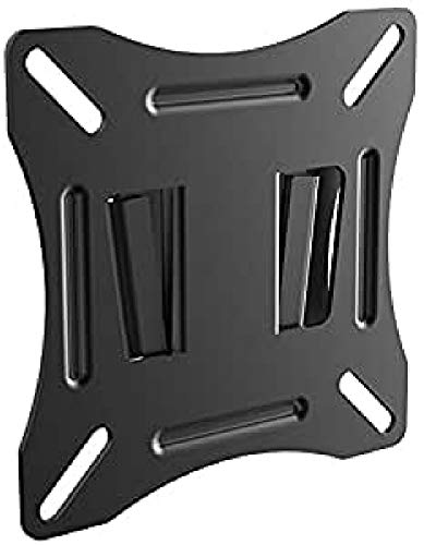 Iggual Sptv07 - Supporto Da Parete Fisso Per Tv E Monitor, 13-27", 30 Kg, Colore: Nero