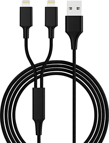Smrter Hydra_Duo_L_Bk - Cavo Di Ricarica 2.0 Usb-A, Connettore Lightning Apple, 1,20 M, Colore: Nero