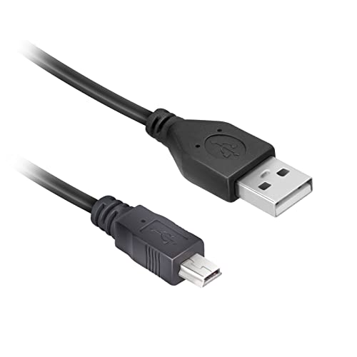 Ekon Cavo Usb-A Mini-Usb, Usb 2.0, Maschio Maschio, 1.8 Metri, Antipiega, Per Fotocamere, Hard Disk, Gps, Gopro