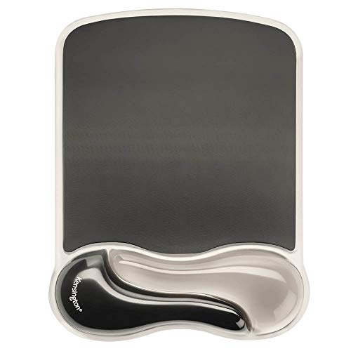 Kensington Duo Gel Mouse Pad Con Poggiapolsi - Grigio (K62399Us), Grigio