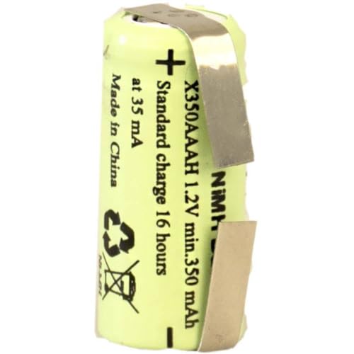 Xcell 145178 X1/2Aaah-350-Lfu - Batteria Speciale Da 1/2 Aaa A U Nimh, 1,2 V, 350 Mah