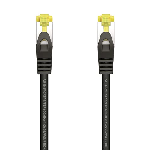 Aisens Cable De Red Rj45 Ftp A146-0484 Cat.7/ 25Cm/ Negro